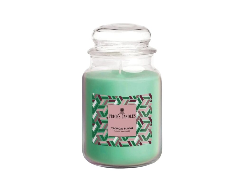 PRICE'S CANDLES BIG TROPICAL BLOOM