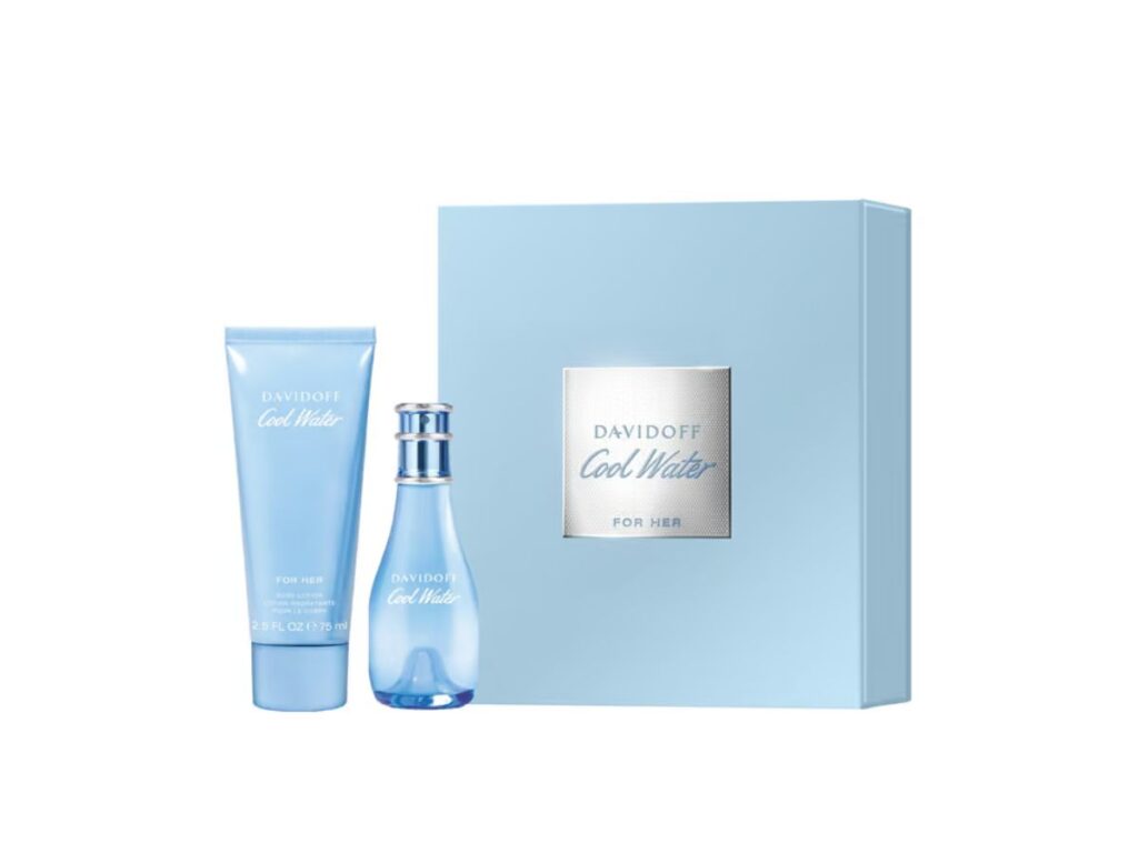 DAVIDOFF SET Cool Water Woman Eau de Toilette Vapo 30ml + Body Lotion 75ml