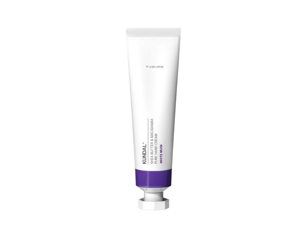 KUNDAL Shea Butter & Macadamia Pure Hand Cream 50ml - White Musk